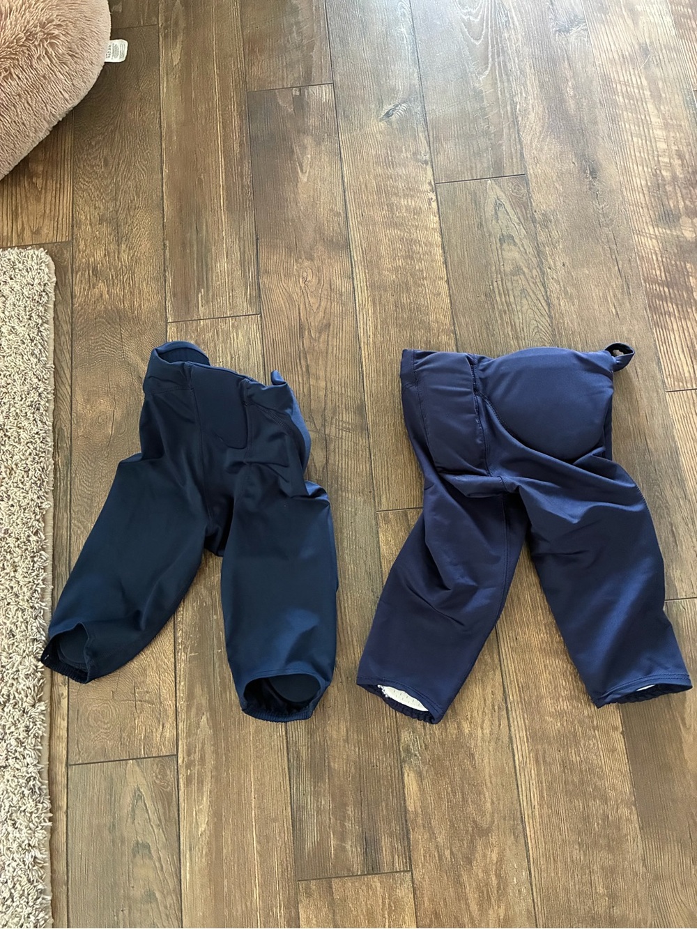 Kids Navy Blue football pants - youth large